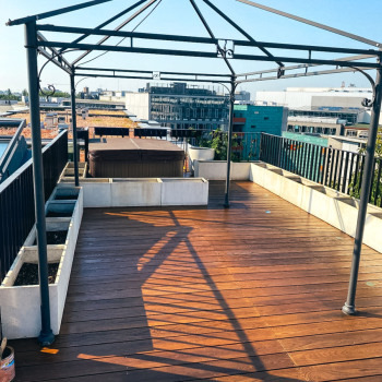 Terrassendielen aufarbeiten