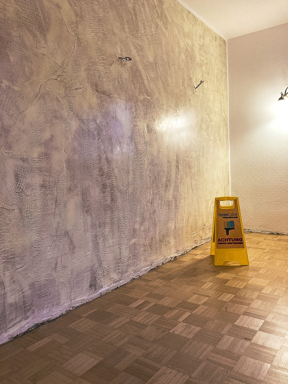 Malereibetrieb Beispiel nachher Innenwand